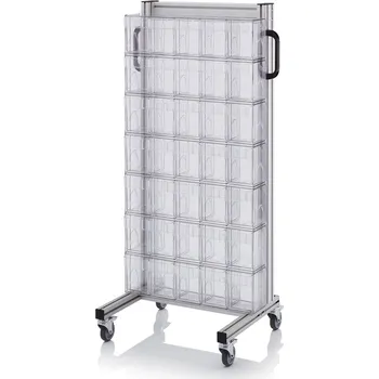 paleta Systémové přepravní podvozky pro vyklápěcí boxy 69 x 45 x 134 cm - materiál: Aluminium / Stahl / Kunststoff / MPX - SK.L.5
