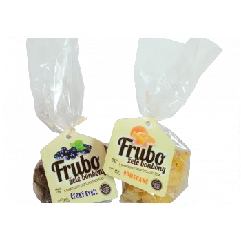 Cukrovinka Želé bonbony Frubo Pomeranč