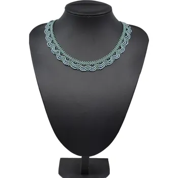 Náhrdelník Mijabijoux Modrý náhrdelník límeček MB00338