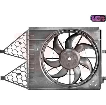 Motor automobilu Větrák, chlazení motoru VAN WEZEL 5829746