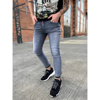 Pánské džíny Pánské džíny Dsquared2 SKATER S74LB1389 šedé Velikost: 54