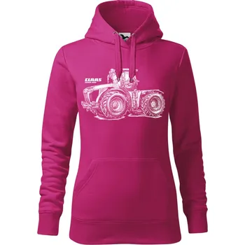 Pánská mikina Mikina - Claas Xenon 5000 Barva: Purpurová (40), Velikost: XL, Střih: Dámské