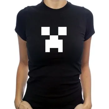 dámské tričko MINECRAFT-Logo XL Bílá