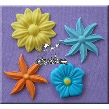 Nádoba na pečení Velké květy silikonová forma