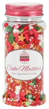 Jedlá dekorace na dort Cake Masters Jmelí vánoční mix 80 g