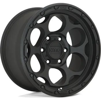 Plechové kolo KMC KM541 DIRTY HARRY disk 18x8.5 6x139.7 106.1 ET0, Black