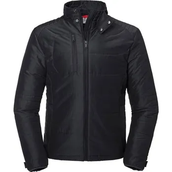 Pánská casual bunda Men's Black Cross Jacket Russell RUSSELL černá 2501006