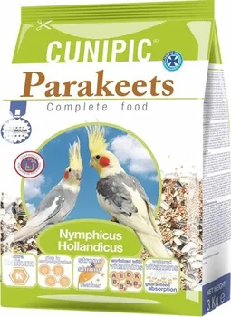 Krmivo pro ptáka CUNIPIC Parakeets korela 3 kg