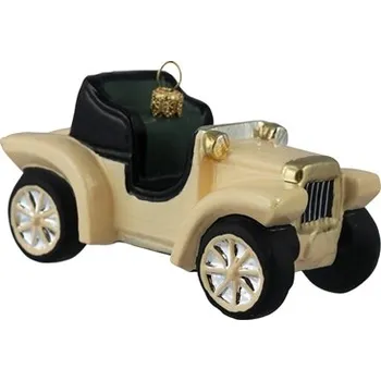 Skleněný veterán béžový