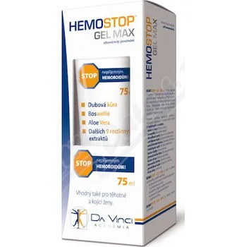 Bylinná léčivá mast HemoStop Gel Max 75ml