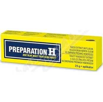 Lék na srdce, cévy a krev Preparation H rct.ung.1x25g