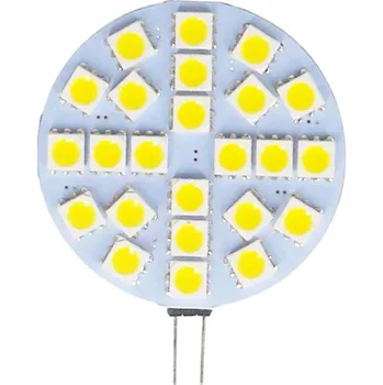 Žárovka Žárovka LED G4, 24xSMD bílá teplá, 12V/3W