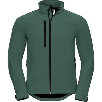 Pánská casual bunda Green Men's Soft Shell Russell Jacket RUSSELL zelená 2494929