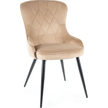 Jídelní židle LOTUS velvet béžová