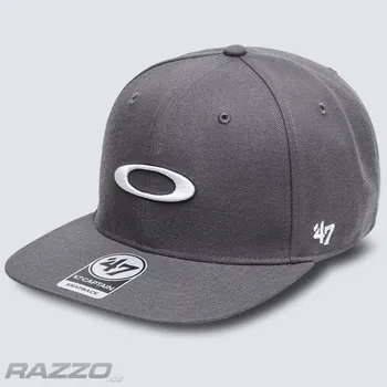Čepice Pánská čepice Oakley 47 B1B Ellipse Hat Uniform Grey Dospělá - UNI