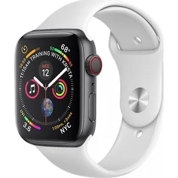Příslušenství k chytrým hodinkám Silikonový řemínek pro chytré hodinky Apple Watch SE 40 mm (2020) - bílý