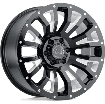 Alu kolo Black Rhino pinatubo disk 20x9.5 8x165.1 122.4 et6, gloss black