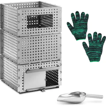 Uniprodo UNI-PB-1000M koš na pelety 23 x 40 x 23 cm