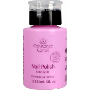 Přípravek na nehty Constance Carroll Vyživující a ochranný acetonový odlakovač na nehty 150ml