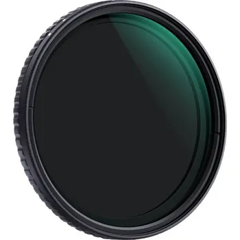 K&F 37MM Nano-X Variable/Fader ND Filter, ND2~ND32, W/O Black Cross with 3pcs cleaning cloths