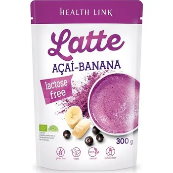 Instantní nápoj Acai-banán latte BIO 300g, Health link