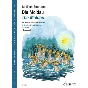 Bedřich Smetana: The Moldau (Vltava) - klavír ve snadném slohu