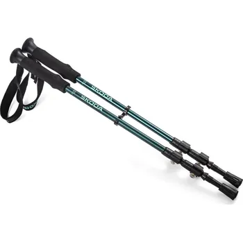 Trekingová hůl Škoda Trekingové hole 63-135 cm hliník 6U0087632