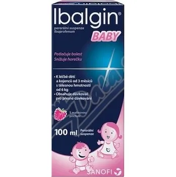 Lék Ibalgin Baby 20mg/ml por.sus.100ml
