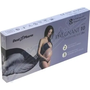 Diagnostický test PREGNANT 10 těhotenský test 2ks