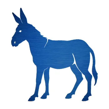 Samolepící dekorace SAMOLEPKA Osel 008 levá (65 - škrábaný kov modrý) NA AUTO, NÁLEPKA, FÓLIE, POLEP, TUNING, VLASTNÍ TEXT, TISK, AUTOSAMOLEPKY.cz, POLEPY, OBRÁZEK, LOGO, SAMOLEPKY