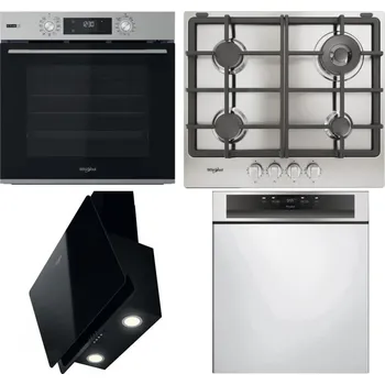 Set domácích spotřebičů WHIRLPOOL OMSK58RU1SX + WHIRLPOOL TGML 661 IX R + WHIRLPOOL WHVP 65F LM K + WHIRLPOOL WBC 3C34 PF X