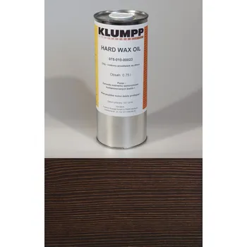 Olej na dřevo Hard Wax Oil - Palisandr 377, plechovka 0,75 l, vnitřní olej na nábytek s tvrdým voskem