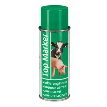 Značení hospodářského zvířete UniMark Sprej značkovací Top Marker 200 ml, zelený