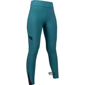 Jezdecké kalhoty Legíny HKM -PORT ROYAL- - Petrolejová - 36