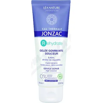 Pleťový krém JONZAC REHYDRATE Jemný peelingový gel BIO 75ml