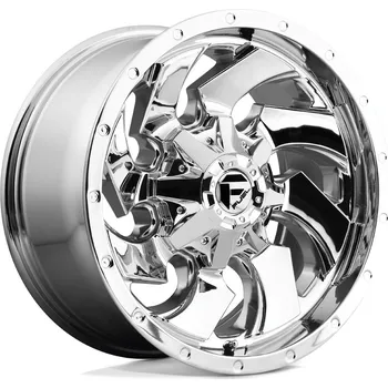 Plechové kolo Fuel D573 CLEAVER disk 22x12 8x165.1 125.1 ET-44, Chrome