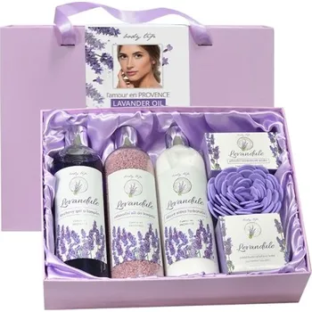 levandule-online.cz Velký dárkový box kosmetiky s levandulovým olejem