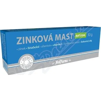 Bylinná léčivá mast MedPharma Zinková mast NATURAL 30g