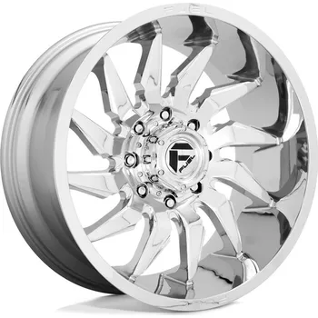 Plechové kolo Fuel D743 SABER disk 24x12 8x165.1 125.1 ET-44, Chrome