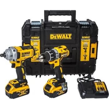 Sada AKU vrtačka a AKU utahovák, 5Ah - DCK2077P2T