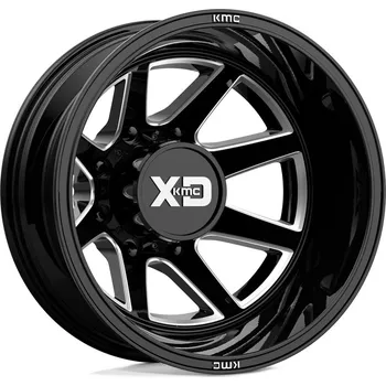 Alu kolo XD 845 PIKE DUALLY disk 22x8.25 8x165.1 117 ET-246, Gloss black