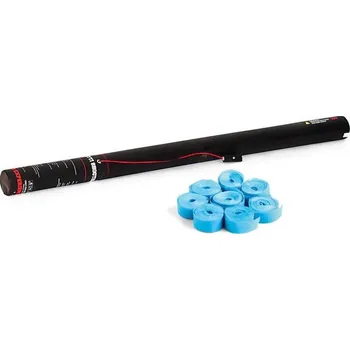 Konfeta Tcm Fx elektronické dělo na konfety-serpentýny 80cm, světle modré konfety