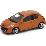 Welly Peugeot 207, Oranžový 1:34-39