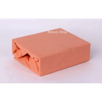 Prostěradlo Dětské prostěradlo jersey, velikost: 60x120cm, varianta: meruňková