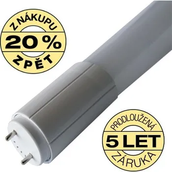 LED trubice LED zářivka 150cm 24W studená bílá 6000K 3600lm, životnost 50 000 hodin, záruka 5 let!