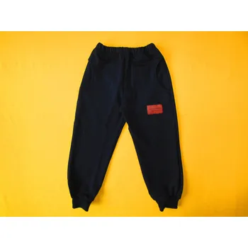 Arex, ČR Tepláky s manžetou jednobarevné s nášivkou 1 Barva: černá, Velikost: 98