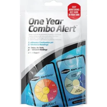 Test akvarijní vody Seachem Alert Combo Pack ONE YEAR (pH + Ammonia)