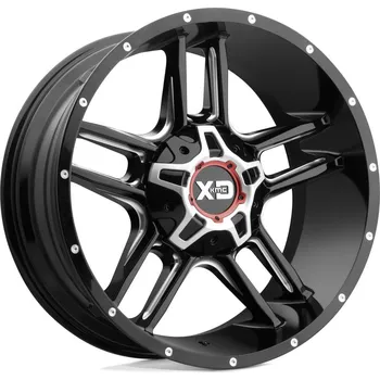 Alu kolo XD 839 CLAMP disk 22x10 8x180 124.2 ET-18, Gloss black