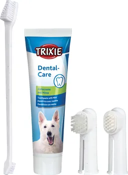 Péče o psí chrup Trixie 2561 Sada zubní péče pasta s mátou 100 g