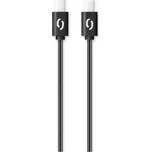 ALIGATOR Datový kabel POWER 3A, USB-C/USB-C, černý